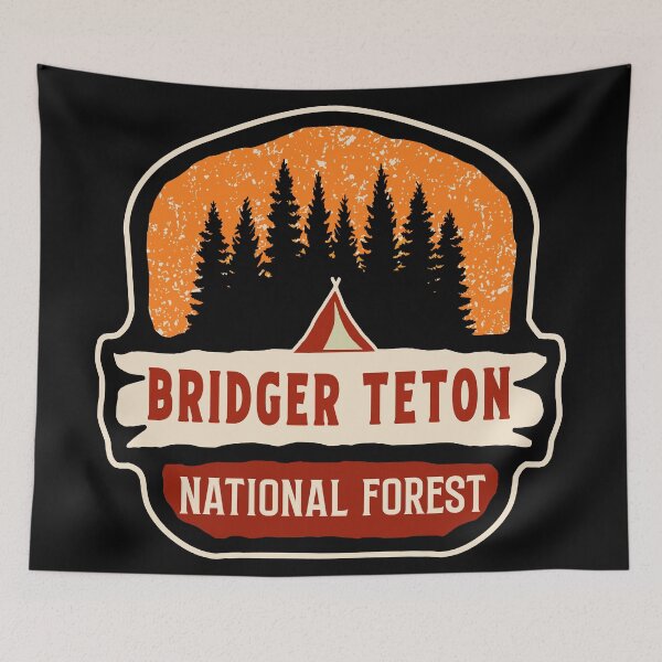 Item preview, Bridger Teton National Forest designed and sold by Road-tees.