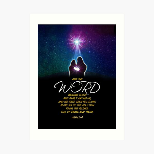 The Word Art Print