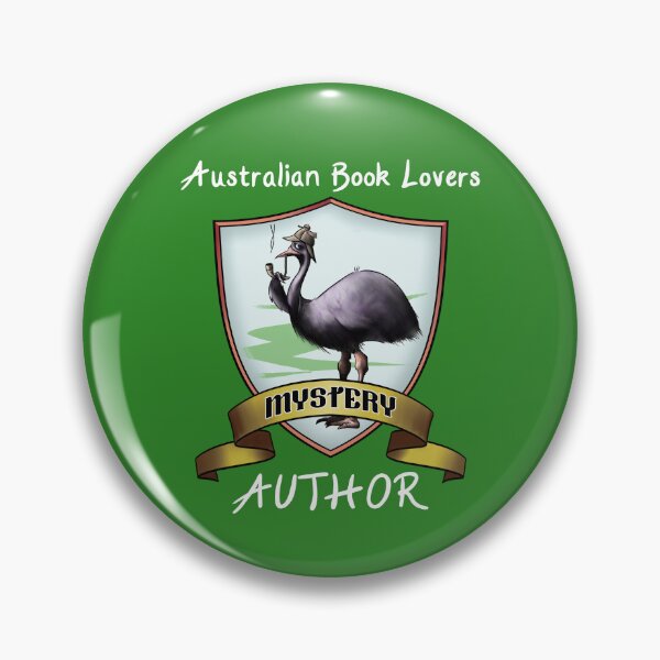 Item preview, ABL mystery author - white text designed and sold by AusBookLovers.