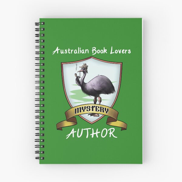 Item preview, ABL mystery author - white text designed and sold by AusBookLovers.