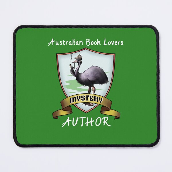 Item preview, ABL mystery author - white text designed and sold by AusBookLovers.