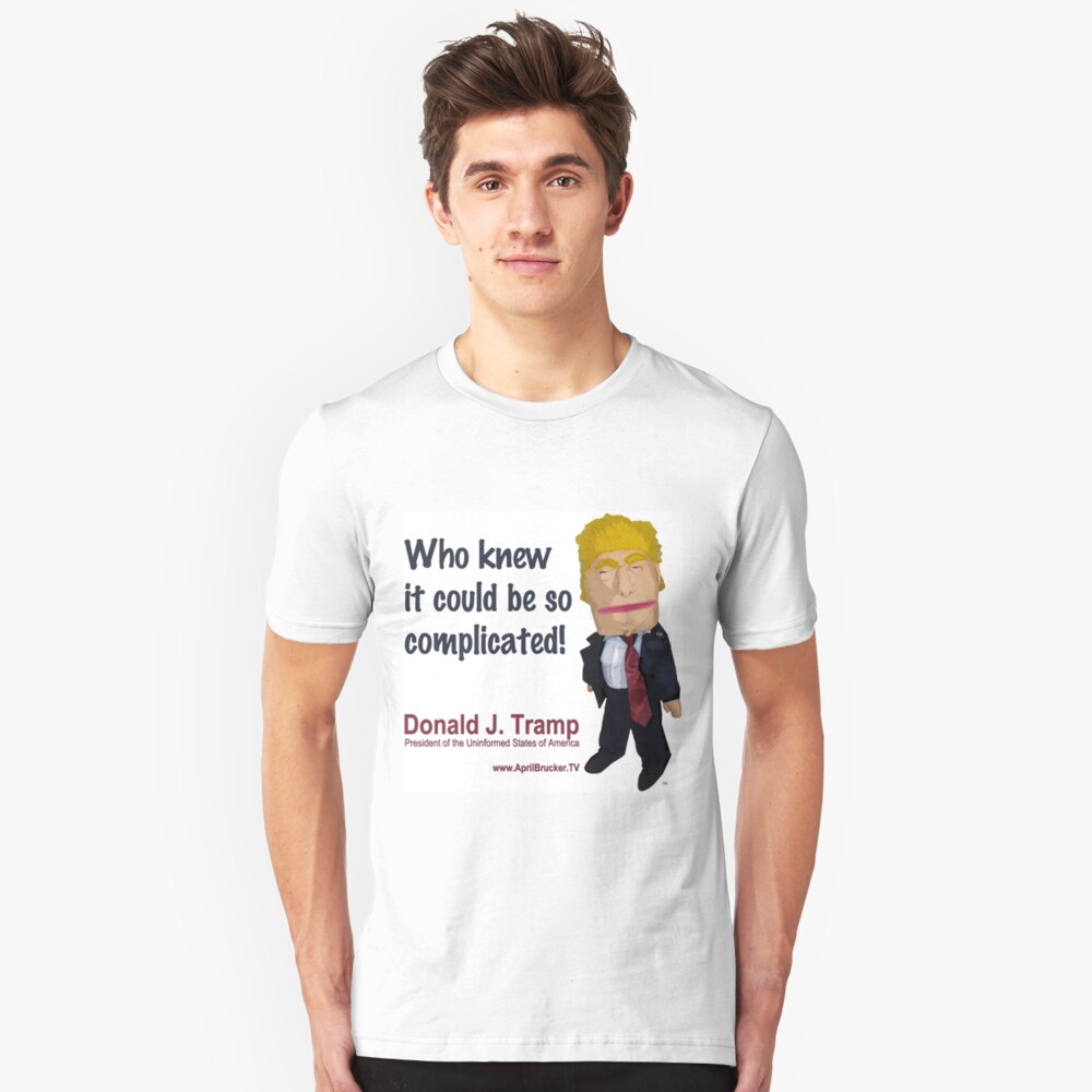 Who knew it could be so complicated! Slim Fit T-Shirt