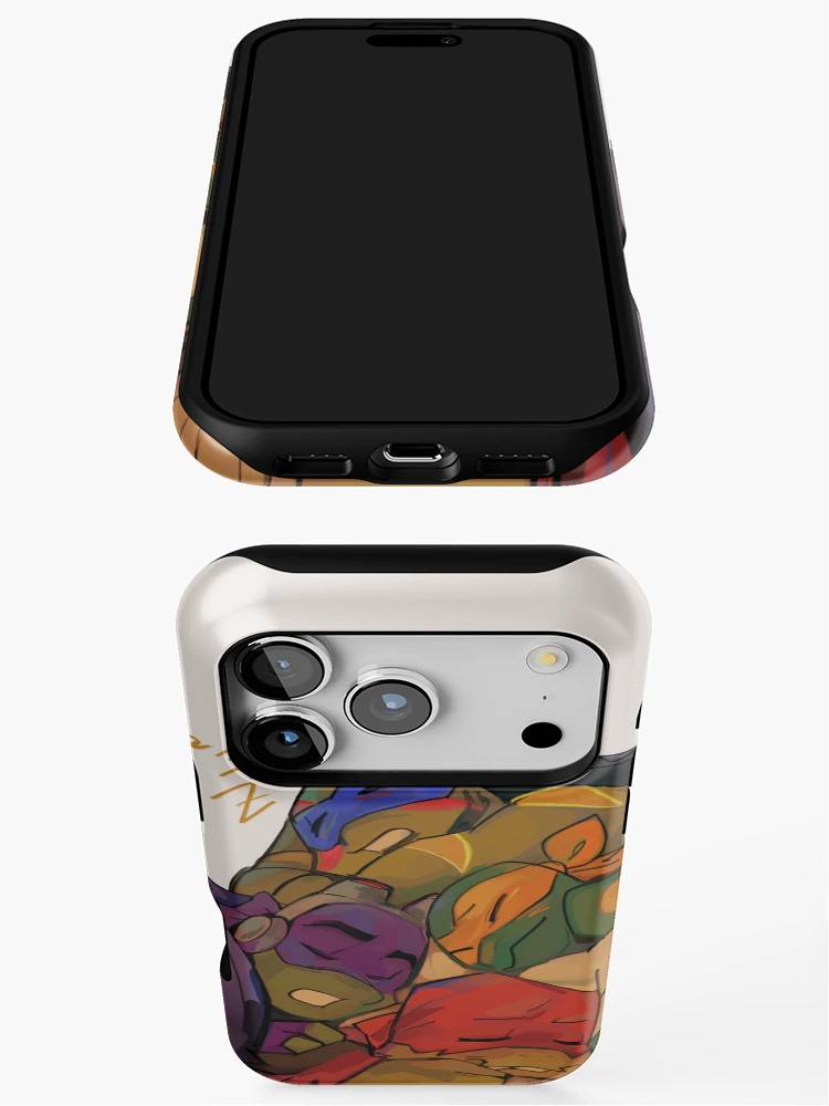 Thumbnail 3 of 4, iPhone Case, Turtle Pile! [ROTTMNT] designed and sold by supescrow.