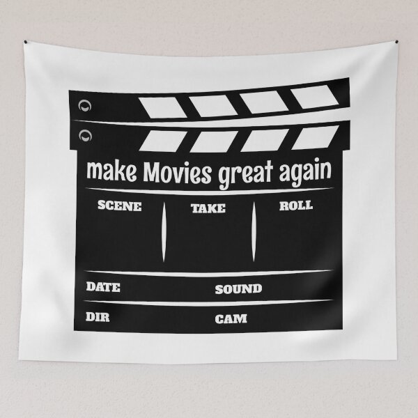 Item preview, Make Movies great again | Movie Clapperboard | Anti Woke Cinema designed and sold by ProdbyNiECO.