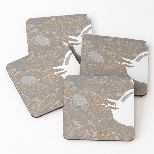 Item preview, Dublin City Map of Ireland - Bauhaus designed and sold by deMAP.