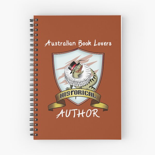 Item preview, ABL historical fiction author - white text designed and sold by AusBookLovers.