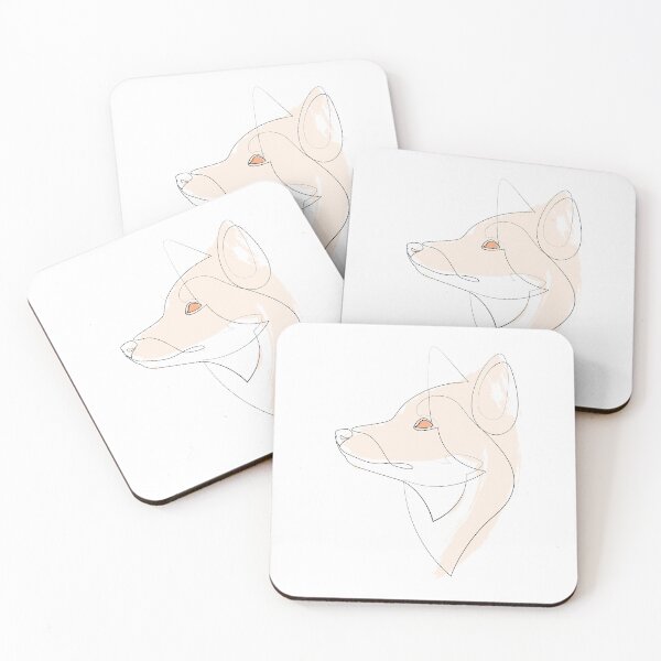 Item preview, Ginger - one line Fox designed and sold by addillum.