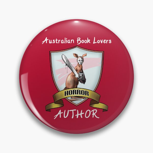Item preview, ABL horror author - white text designed and sold by AusBookLovers.