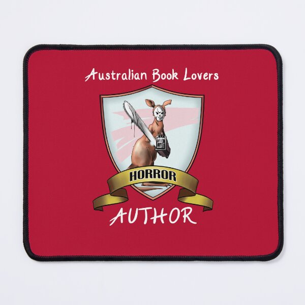Item preview, ABL horror author - white text designed and sold by AusBookLovers.