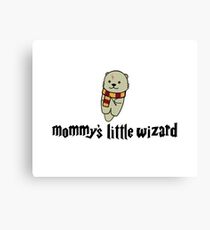 Mommy's Little Wizard Canvas Print