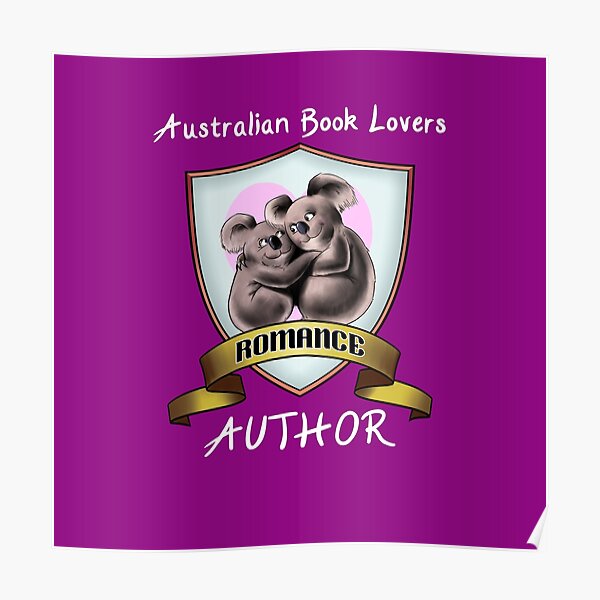 ABL romance author - white text Poster