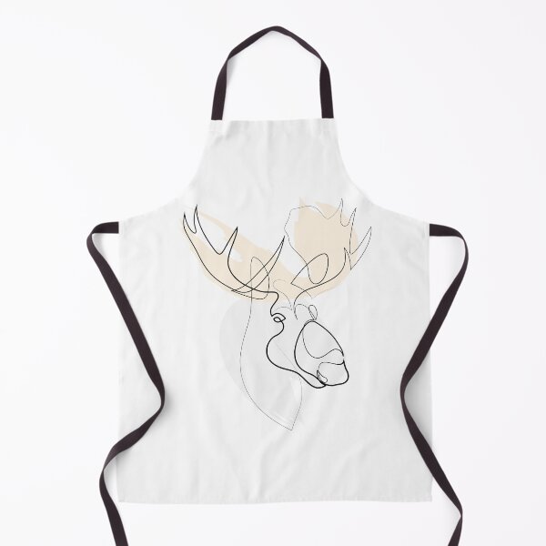 Item preview, Alces - one line moose designed and sold by addillum.