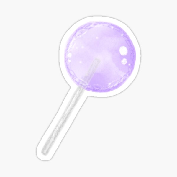 Item preview, little purple lollipop designed and sold by greywalnutshop.