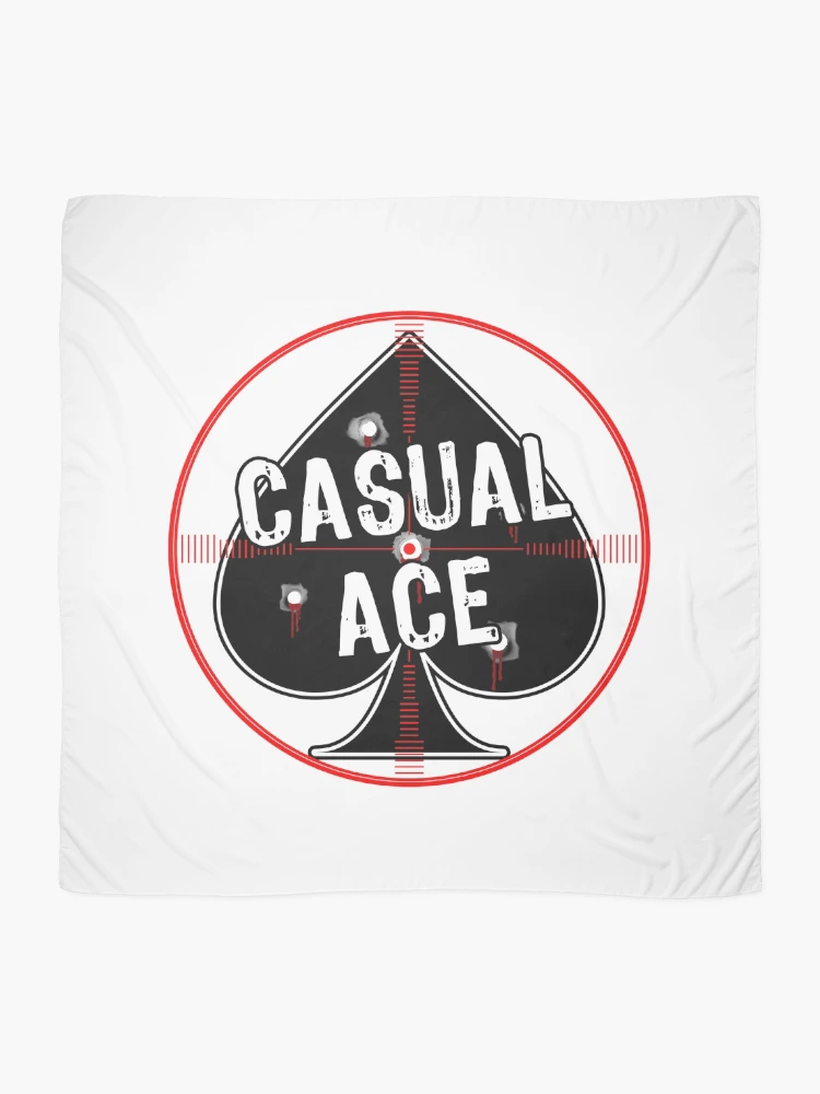 Thumbnail 2 of 3, Scarf, Casual Ace [Roufxis-Rb] designed and sold by RoufXis.