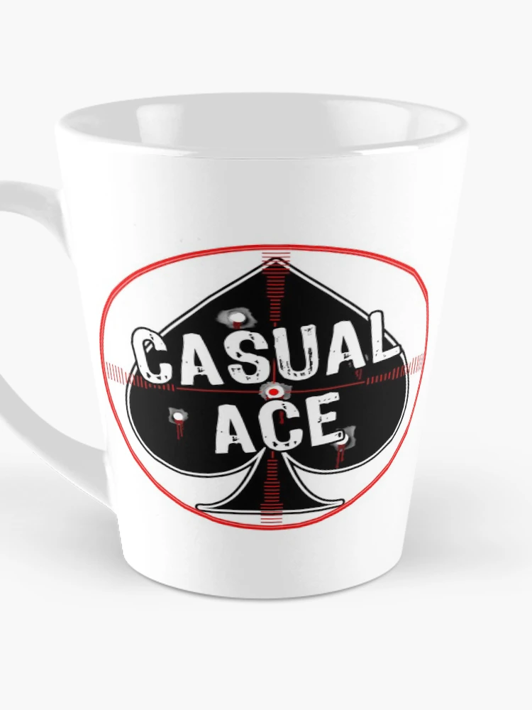 Thumbnail 3 of 4, Coffee Mug, Casual Ace [Roufxis-Rb] designed and sold by RoufXis.