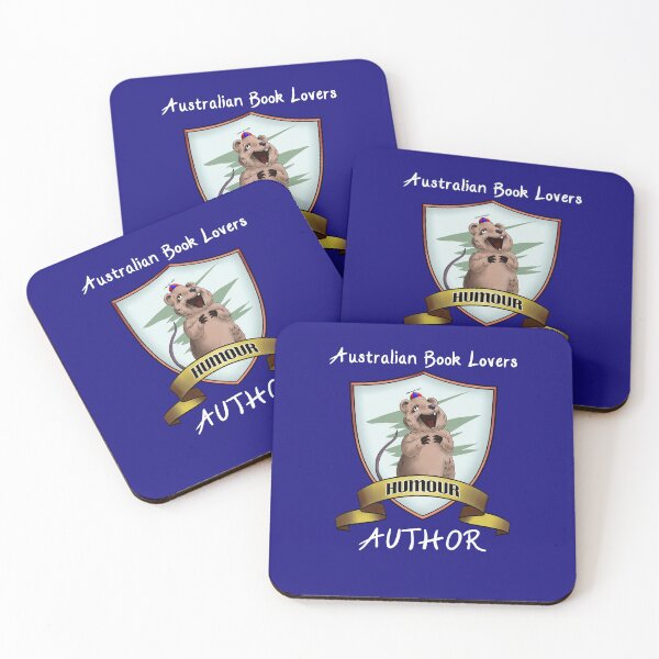 Item preview, ABL humour author - white text designed and sold by AusBookLovers.
