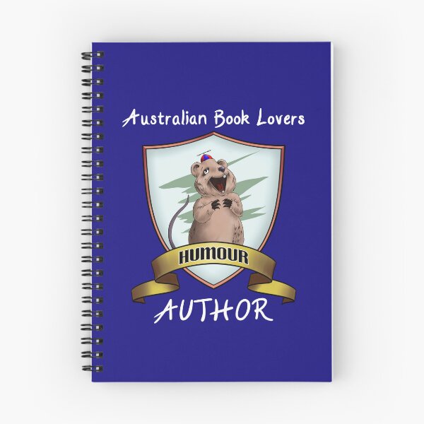 Item preview, ABL humour author - white text designed and sold by AusBookLovers.