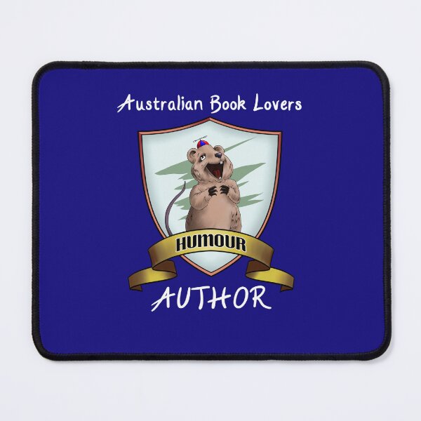 Item preview, ABL humour author - white text designed and sold by AusBookLovers.