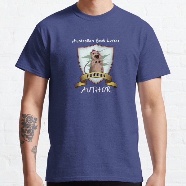 ABL humour author - white text Classic T-Shirt
