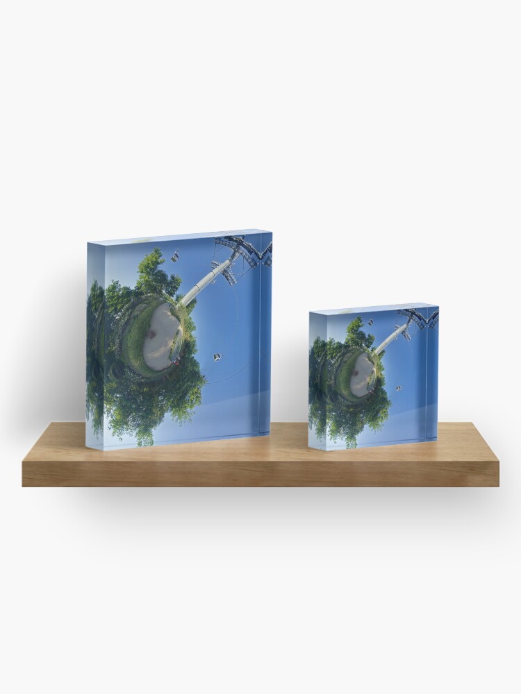 Alternate view of Earth Sculptures at Floriade 2012 Acrylic Block