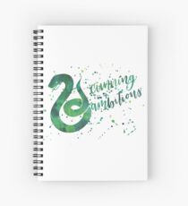 Haus-Schlangen-schlaues und ehrgeiziges Aquarell Spiralblock
