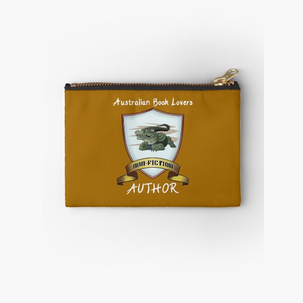 Item preview, ABL non-fiction author - white text designed and sold by AusBookLovers.