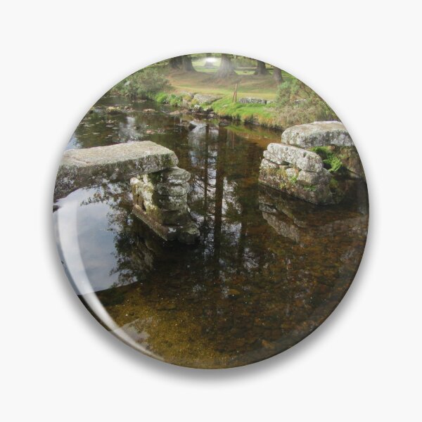 Item preview, Bellever Clapper Bridge, Dartmoor National Park UK designed and sold by lezvee.