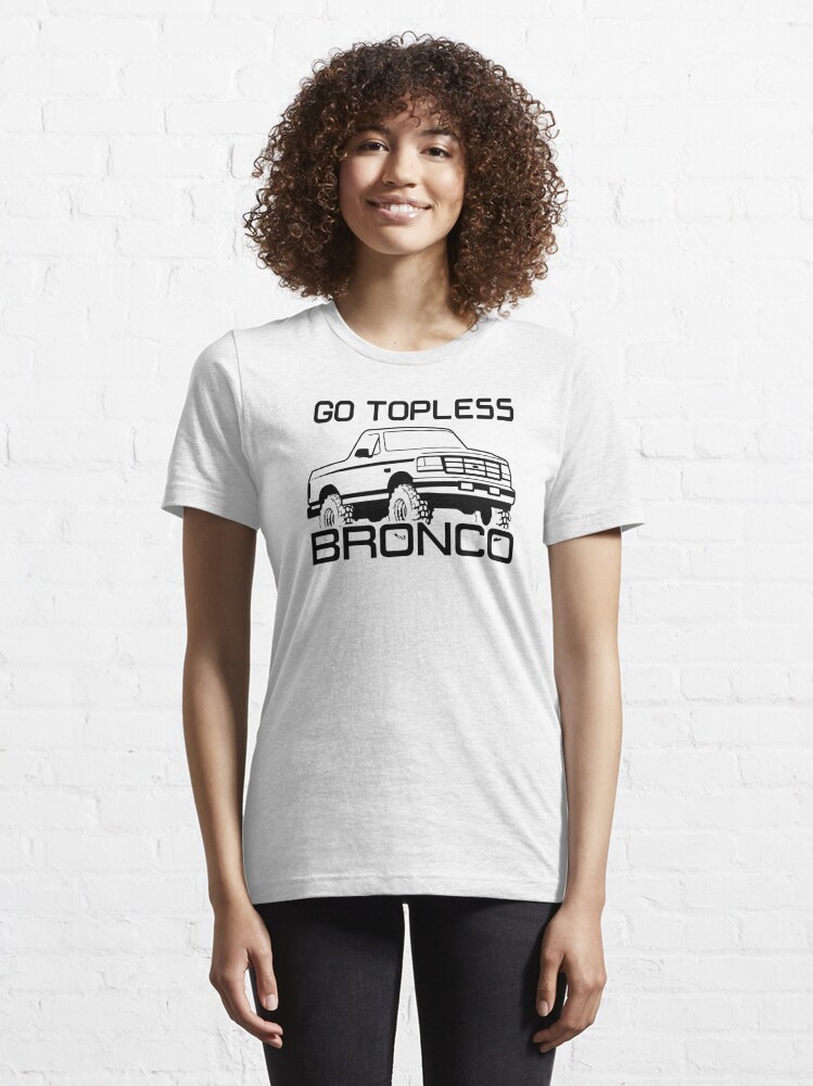 *NEW* - T-SHIRT -Blue Bronco Ladies Fit