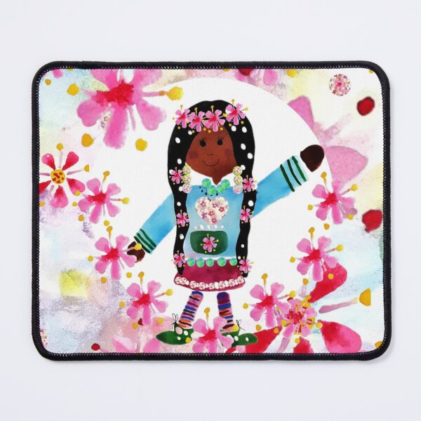 Item preview, Kanzan Beautiful Sakura Girl.   Watercolour Collage designed and sold by DefaultOneWorld.