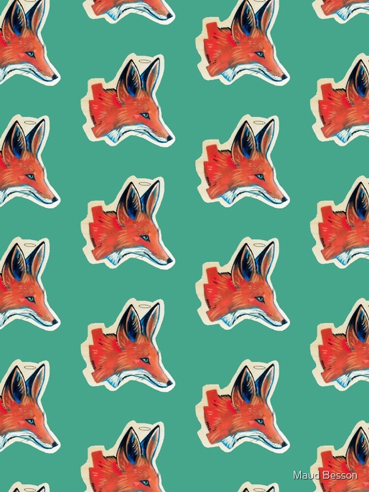 Thumbnail 4 of 4, iPhone Case, Red Fox designed and sold by MaudBesson.