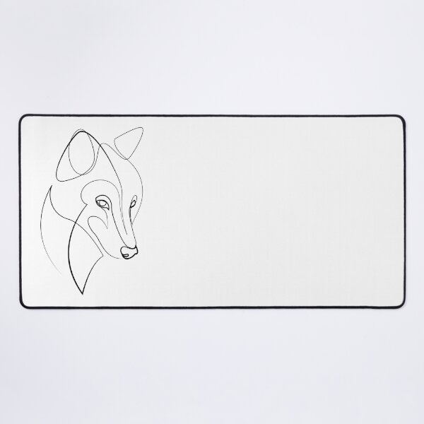 Item preview, Montero - one line wolf designed and sold by addillum.