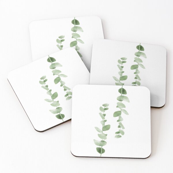 Item preview, Watercolor Green Eucalyptus Leaves,eucalyptus art,eucalyptus painting,botanical illustration, designed and sold by Tamas Das.