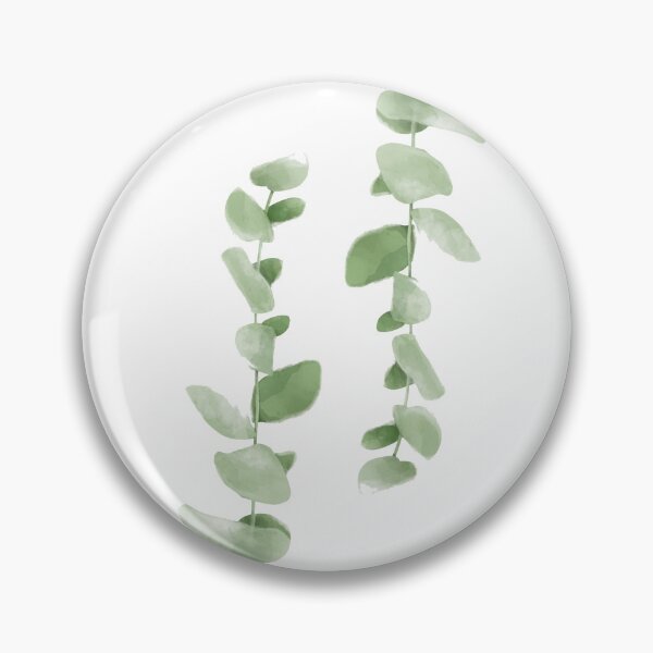 Item preview, Watercolor Green Eucalyptus Leaves,eucalyptus art,eucalyptus painting,botanical illustration, designed and sold by Tamas Das.