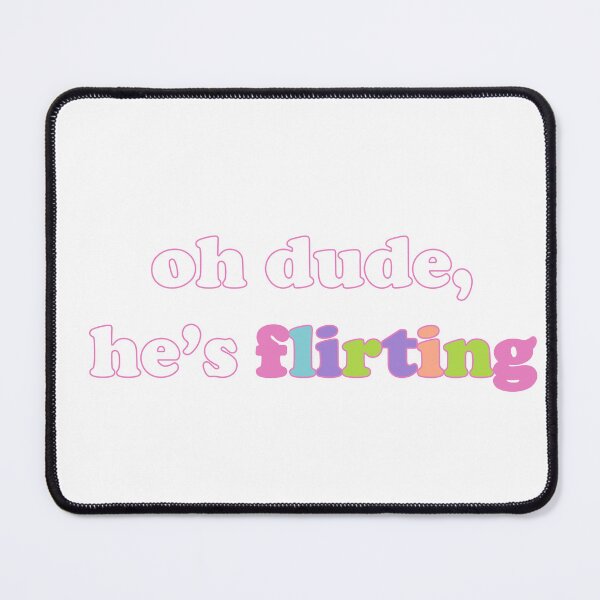 Item preview, mark lee 'oh dude, he's flirting' designed and sold by lilidreams.