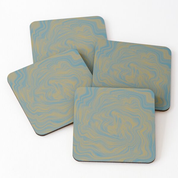 Item preview, Blue And Yellow Liquid Art designed and sold by Jason123za.