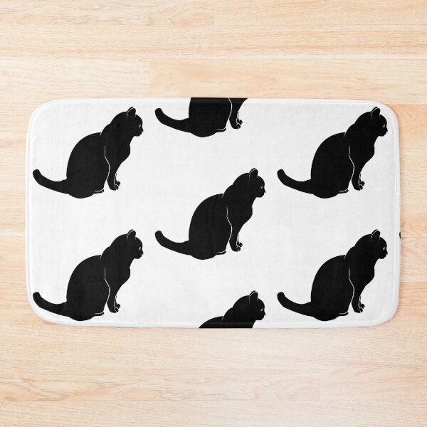 Item preview, Cat Profile Silhouette designed and sold by kotastrophe.