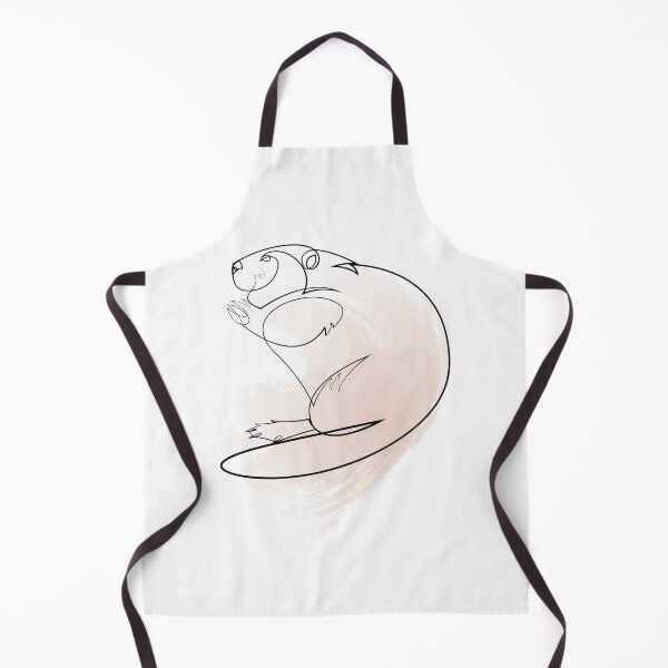 Item preview, Wetland keeper - One line beaver designed and sold by addillum.