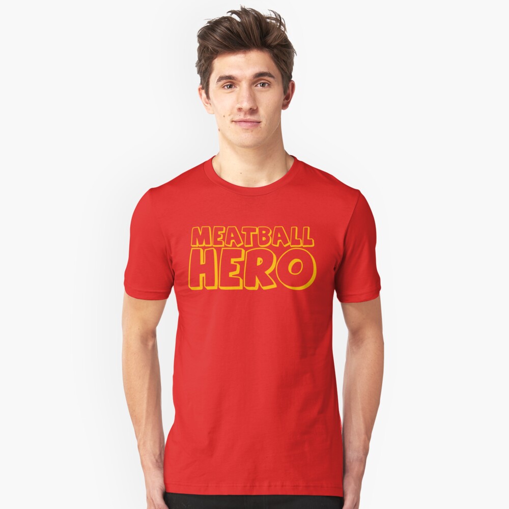 Meatball Hero Slim Fit T-Shirt