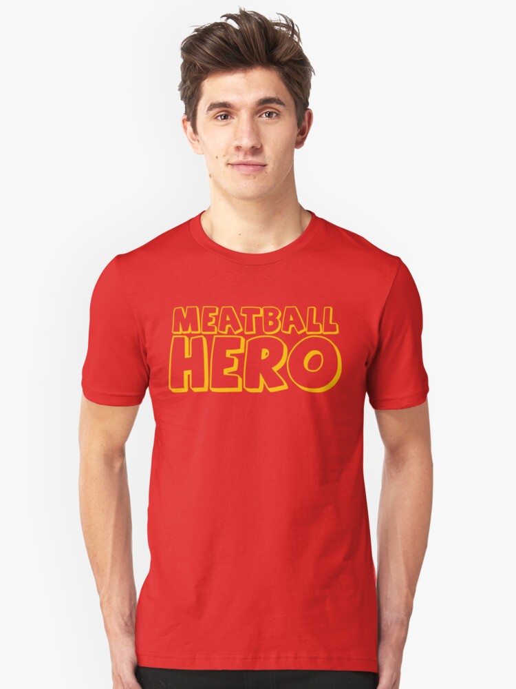 Alternate view of Meatball Hero Slim Fit T-Shirt
