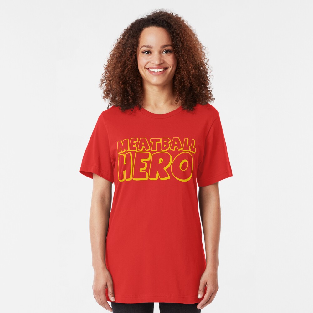 Meatball Hero Slim Fit T-Shirt
