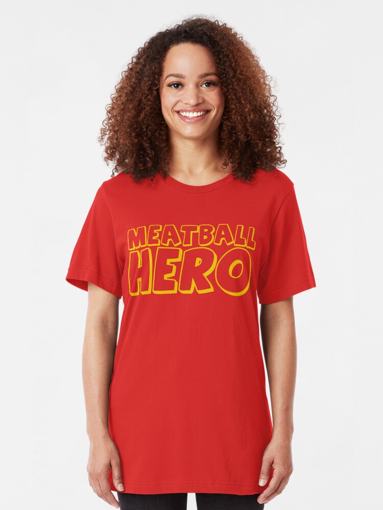Alternate view of Meatball Hero Slim Fit T-Shirt