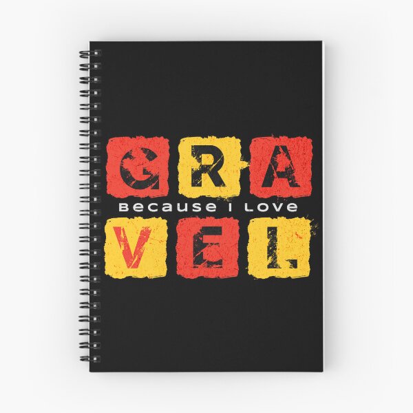 Aperçu de l'œuvre j'aime le gravier créée et vendue par Velocitiy.