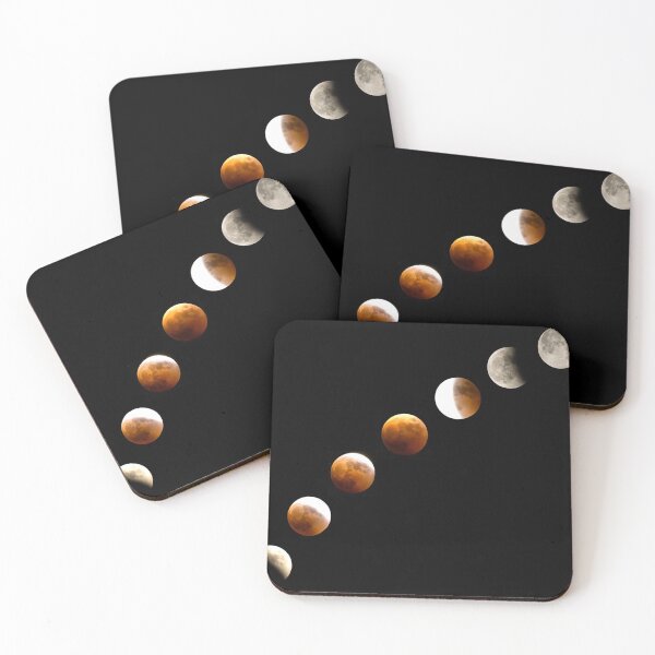 Item preview, Total lunar eclipse moon phase  designed and sold by Pete Leong.