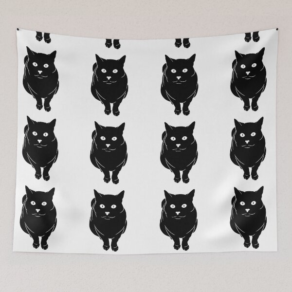 Item preview, Cat Looking at you Silhouette designed and sold by kotastrophe.