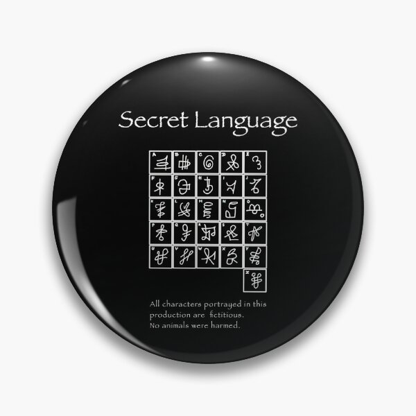 Item preview, Secret language for secret correspondence  designed and sold by Svetlana  Horvat.