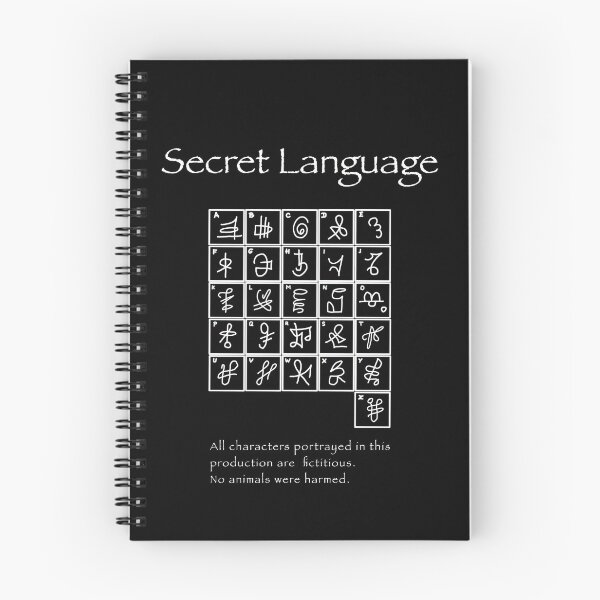 Item preview, Secret language for secret correspondence  designed and sold by Svetlana  Horvat.