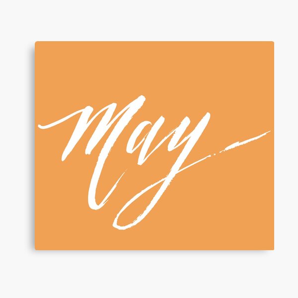May Canvas Print
