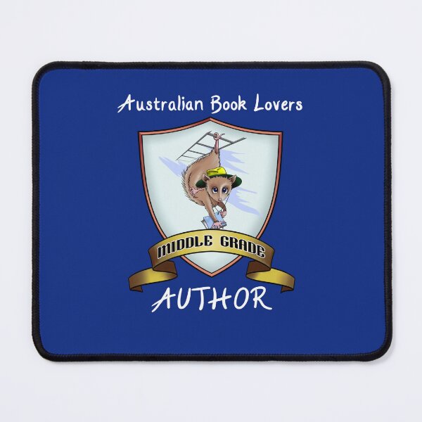 Item preview, Australian Book Lovers middle grade author - white text designed and sold by AusBookLovers.