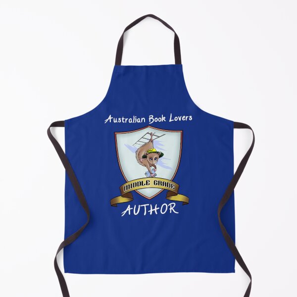 Item preview, Australian Book Lovers middle grade author - white text designed and sold by AusBookLovers.