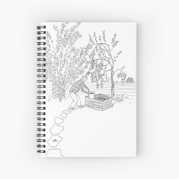 beegarden.works 001 Spiral Notebook